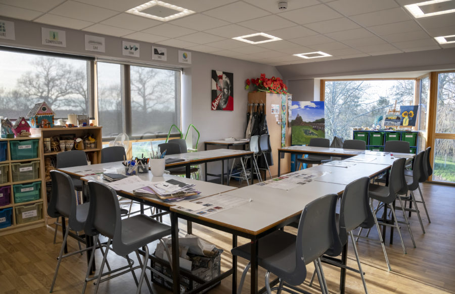 LVS Hassocks art room